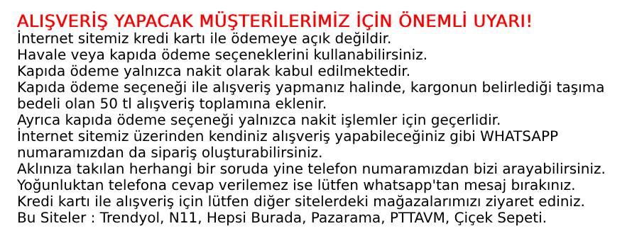 MÜŞTERİ NOTU