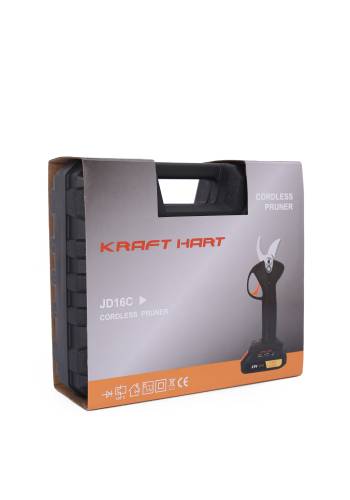 KRAFT HART 21v Çift Akülü Çelik Kesme Şarjlı Dal Budama Makası Elle Kullanılan Budama Aleti - 4