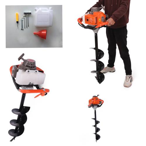 Kraft Hart Benzinli Toprak Burgu Makinesi 4.5 Hp Motor Gücü 63 cc - 3