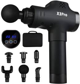 KRAFT HART X3pro Masaj Tabancası Masaj Aleti 16.8v 30 Hız, Siyah
